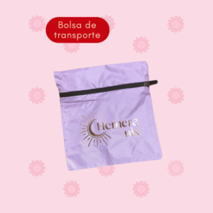 Bolsa de transporte Hemeranix para almacenar de manera segura y discreta tu calzón menstrual. Guardar calzones menstruales